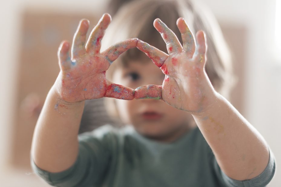 finger painting