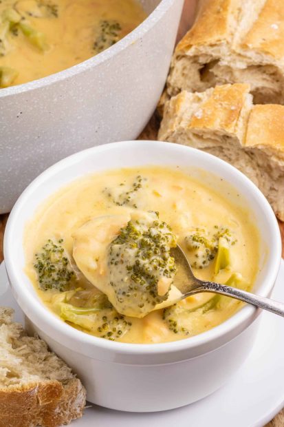 Broccoli cheddar soup