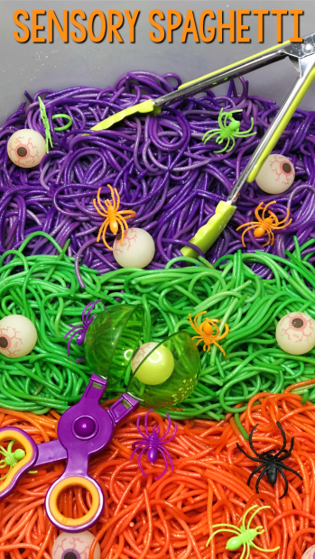 best Halloween sensory bins