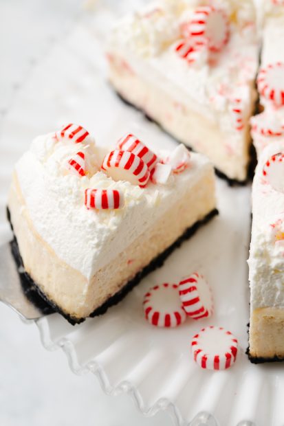 White chocolate cheesecake