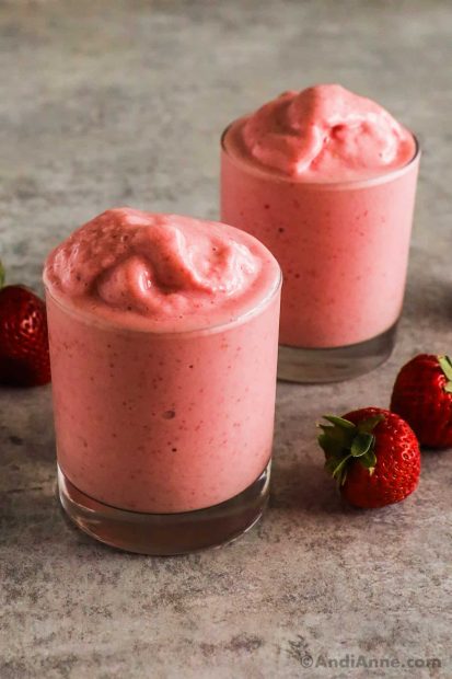 strawberry banana smoothie