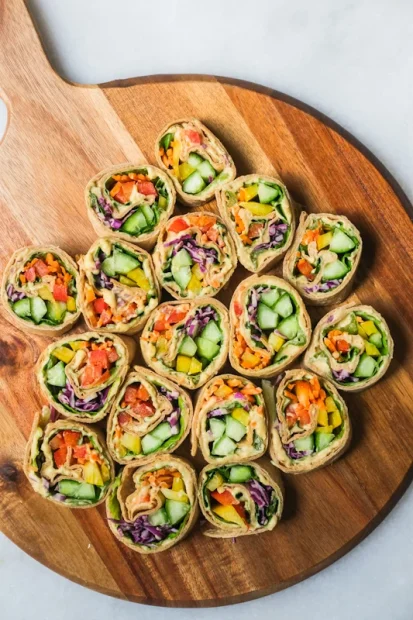 veggie pinwheels